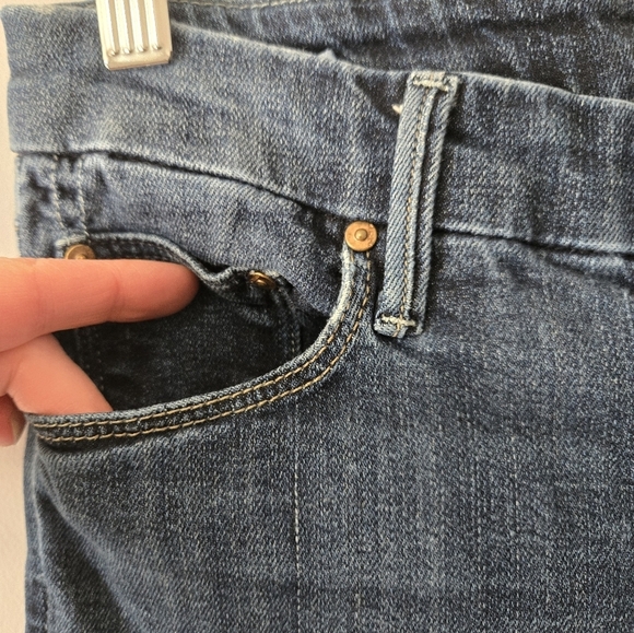 MOTHER " The Looker"  Blue Distressed Denim Jeans. Size 28 - Picture 4 of 15